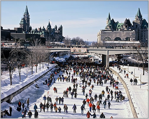skating-on-the-rideau-canal | In a Nutshell