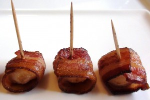 bacon wrapped water chestnuts2