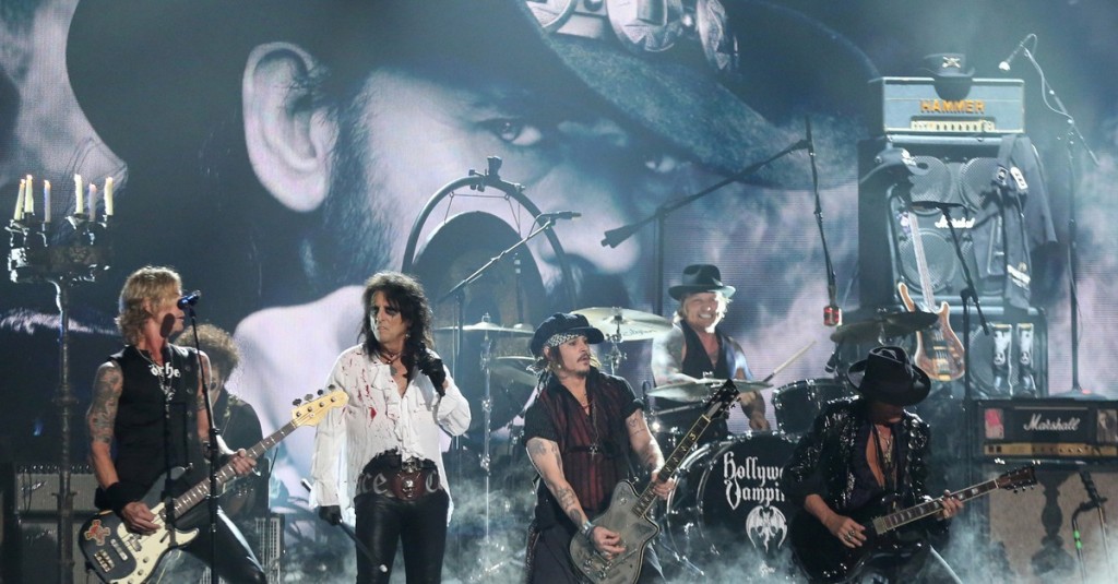 Hollywood Vampires Grammys 2016